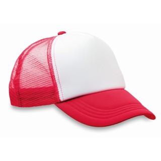 Gorra de espuma y rejilla publicitaria